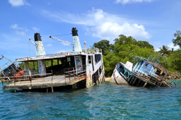 Zdjęcie z Vanuatu - Ofiary cyklonu