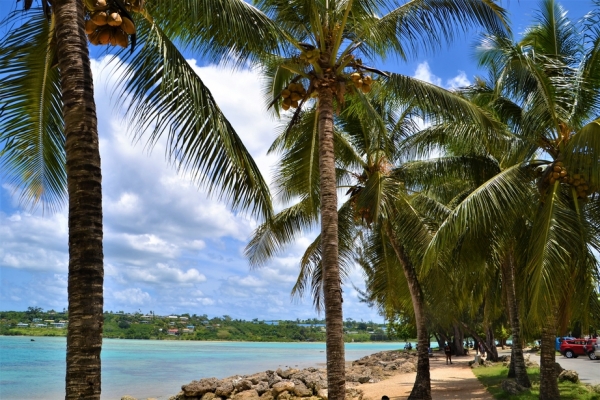 Zdjęcie z Vanuatu - Na nadmorskim pasazu
