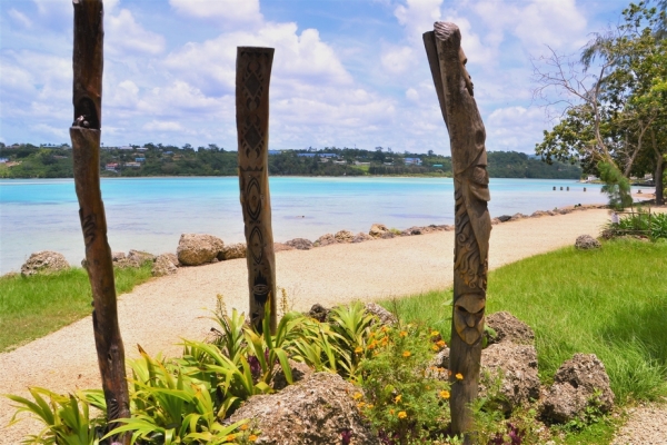 Zdjęcie z Vanuatu - Na nadmorskim deptaku