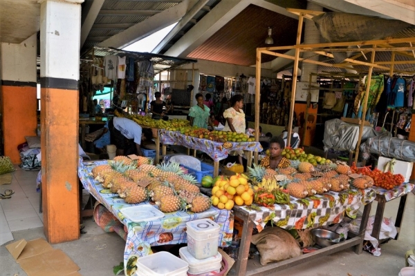 Zdjęcie z Vanuatu - Targ owocowo-warzywny w Vila