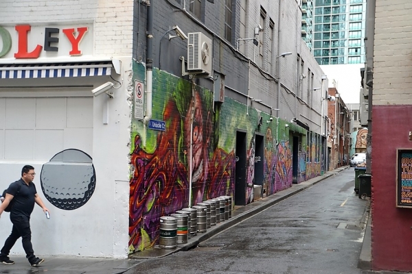 Zdjęcie z Australii - Melbournskie murale