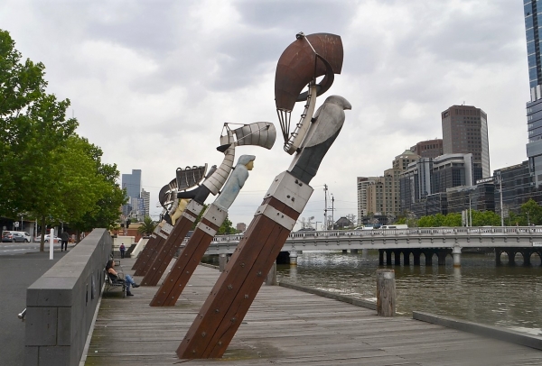 Zdjęcie z Australii - Nad rzeka Yarra River