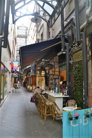 Zdjęcie z Australii - Melbournskie arkady