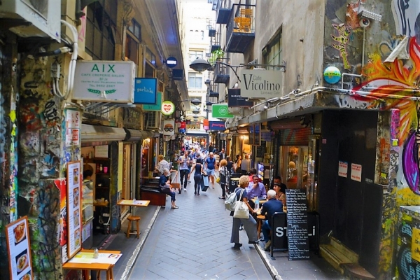 Zdjęcie z Australii - Klimatyczne Melbourne arcades