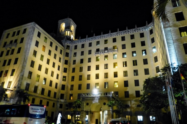 Zdjęcie z Kuby - wieczorem jedziemy do Hotelu Narodowego na kubańską Rewię