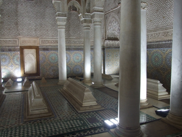 Zdjęcie z Maroka - grobowce Saadytów