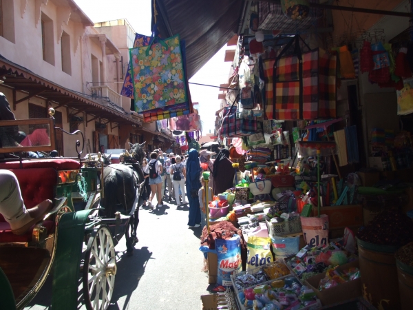 Zdjęcie z Maroka - ulice Marrakeszu