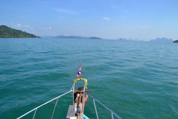 Zdjęcie z Tajlandii - Wyplywamy na zatoke Ao Phang-nga