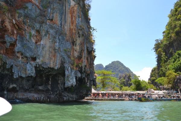 Zdjęcie z Tajlandii - Przystan przy wyspie Koh Tapu