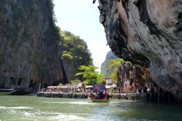 Zdjęcie z Tajlandii - Odplywamy z Ko Khao Phing Kan
