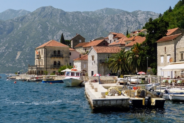 Zdjęcie z Czarnogóry - Perast jest niezwykle fotogenicznym miejscem