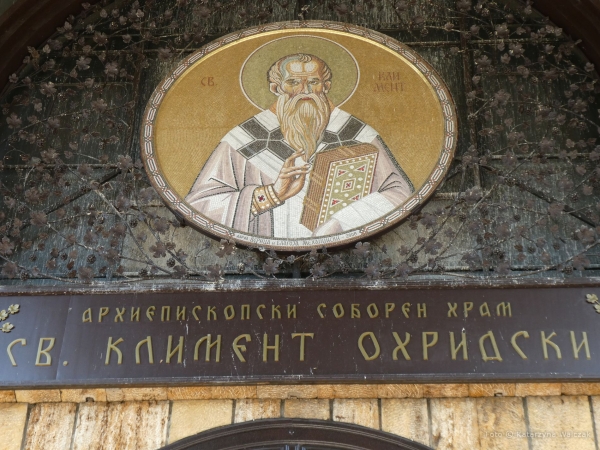 Zdjęcie z Macedonii - Wnętrze cerkwi
