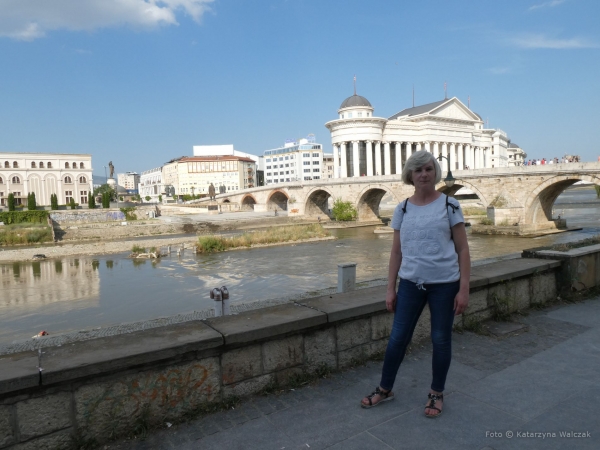 Zdjęcie z Macedonii - Z widokiem na Most Kamienny w Skopje