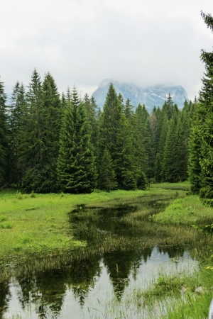 Zdjęcie z Czarnogóry - przed nami w oddali durmitorski Medjed (2287m npm)