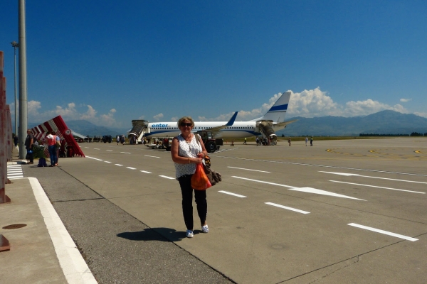 Zdjęcie z Czarnogóry - Podgorica; jest już nasza taksufffka powrotna do Warszawy :))