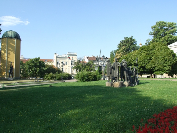 Zdjęcie z Bułgarii - pomnikowy skwer