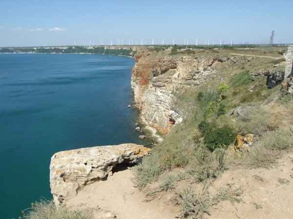 Zdjęcie z Bułgarii - klify Kaliakry