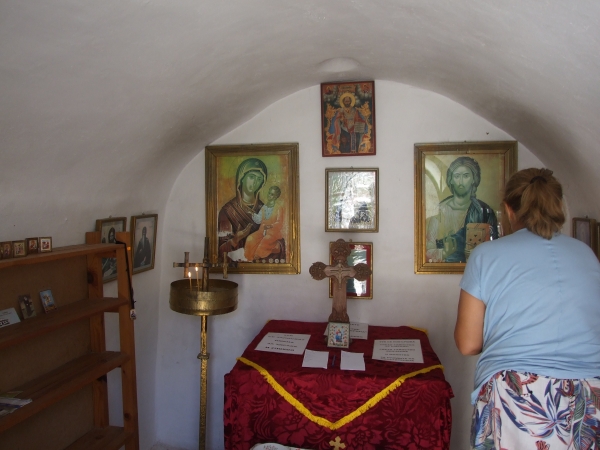 Zdjęcie z Bułgarii - wnętrze kapliczki