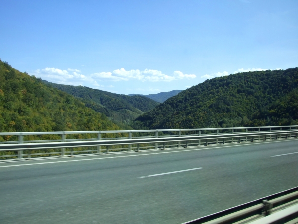 Zdjęcie z Bułgarii - autostradą