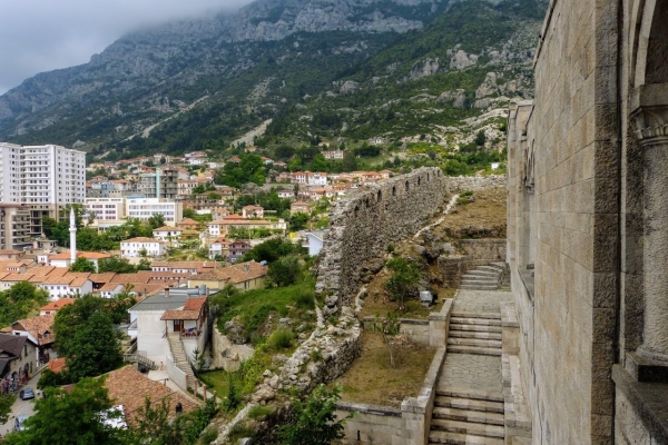 Zdjęcie z Albanii - widoki ze wzgórza zamkowego