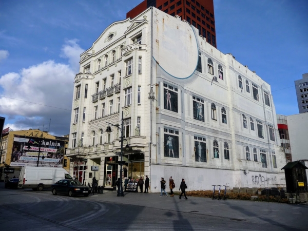 Zdjęcie z Polski - kamienica Ryszarda Bechtolda z 1913 r, znana też jako Kamienica Schlösserów                  