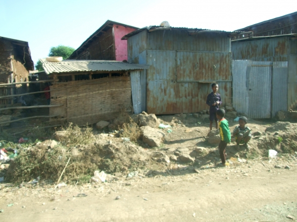 Zdjęcie z Etiopii - z drogi do miasteczkaTiss Abay