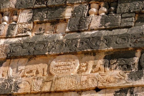 Zdjęcie z Meksyku - wspaniałe majańskie reliefy