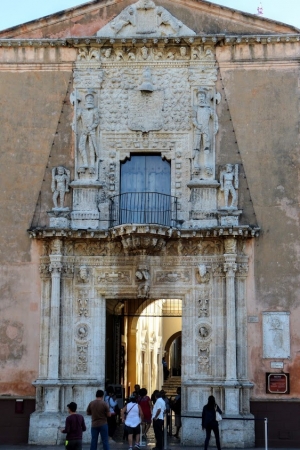 Zdjęcie z Meksyku - brama miejska- fragment Casa de los Montejo