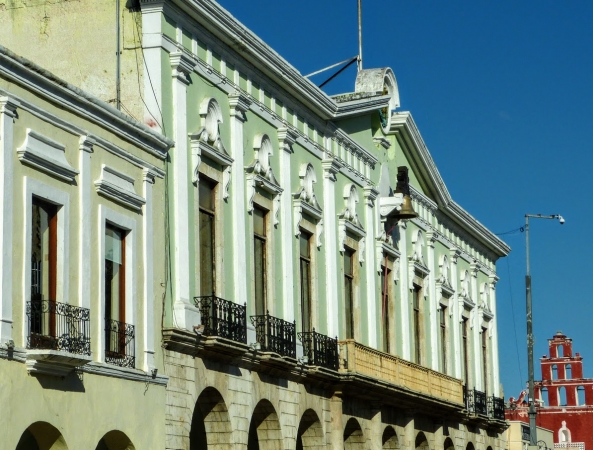 Zdjęcie z Meksyku - Pałac Gubernatora (Palacio de Gobierno) z ciekawymi muralami.