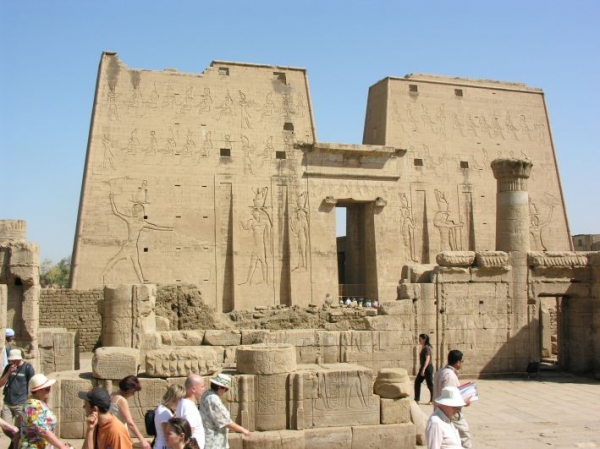 Zdjęcie z Egiptu - ŚWIĄTYNIA HORUSA