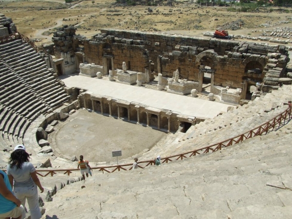 Zdjęcie z Turcji - teatr w Hierapolis