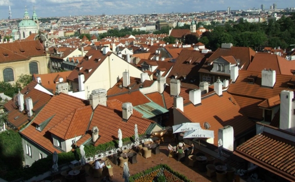 Zdjęcie z Czech - panorama na miasto