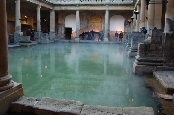 Zdjęcie z Wielkiej Brytanii - Łaźnie rzymskie. Bath