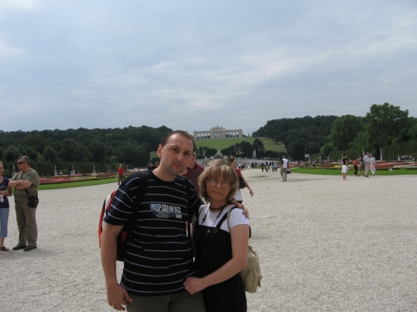 Zdjęcie z Austrii - ogrody Schonbrunn...