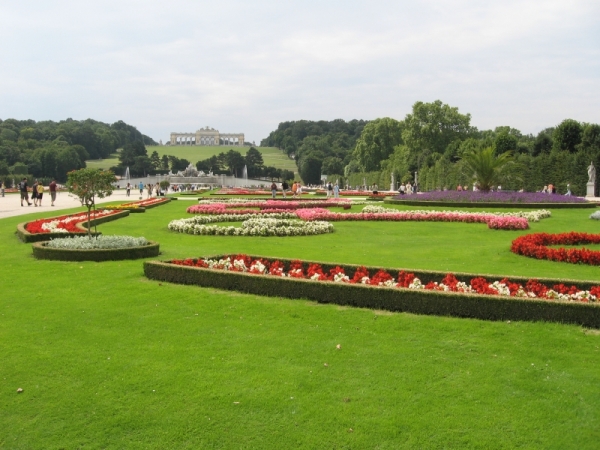 Zdjęcie z Austrii - ogrody Schonbrunn...
