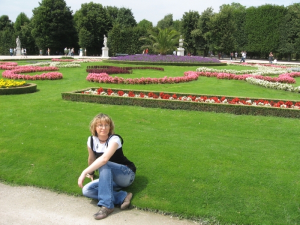 Zdjęcie z Austrii - ogrody Schonbrunn...