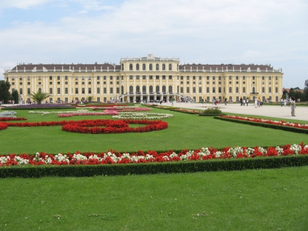 Zdjęcie z Austrii - ogrody Schonbrunn...