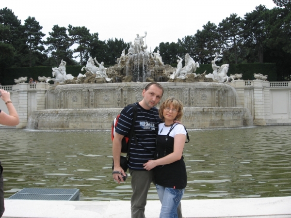 Zdjęcie z Austrii - ogrody Schonbrunn...