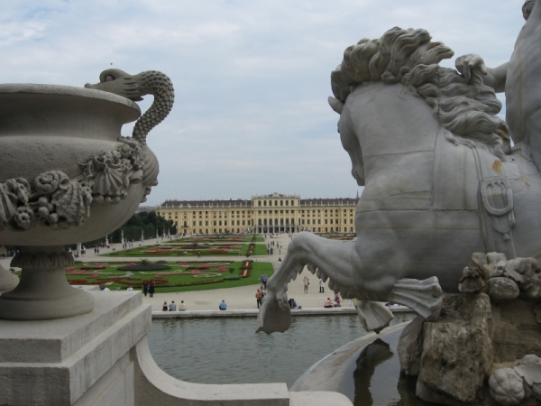Zdjęcie z Austrii - ogrody Schonbrunn...