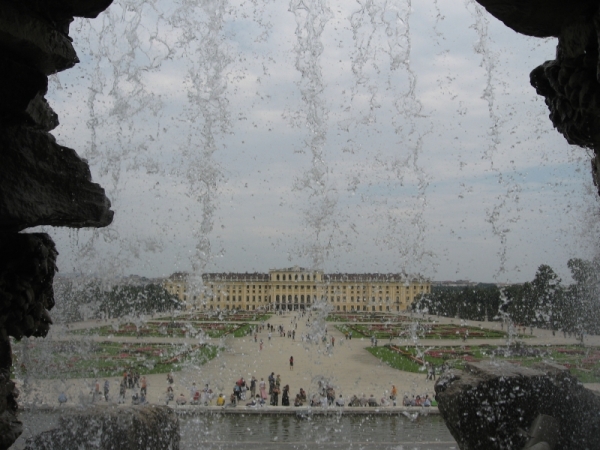 Zdjęcie z Austrii - ogrody Schonbrunn...