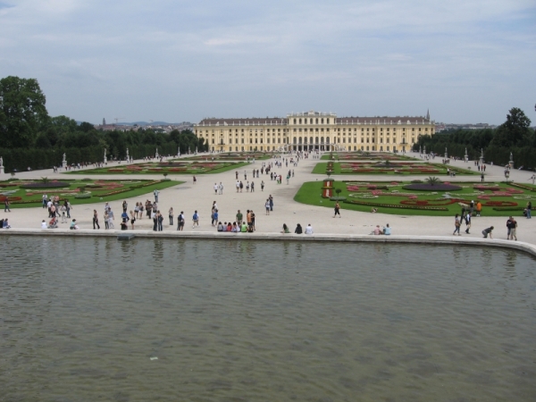 Zdjęcie z Austrii - ogrody Schonbrunn...