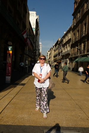 Zdjęcie z Meksyku - gdzieś na Calle Madero...