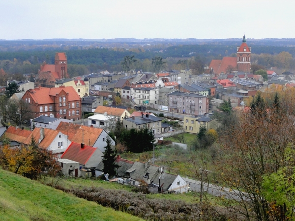 Zdjęcie z Polski - Podziwiamy jeszcze widok na miasto ze wzgórza zamkowego