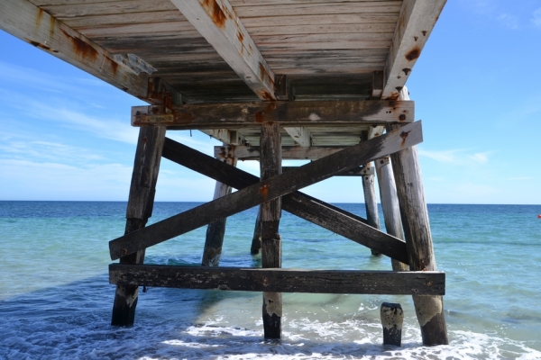 Zdjęcie z Australii - Stare molo w Normanville