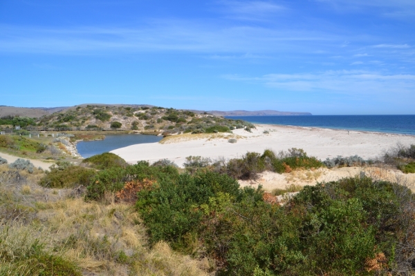 Zdjęcie z Australii - Ujscie rzeki Bungala River w Normanville