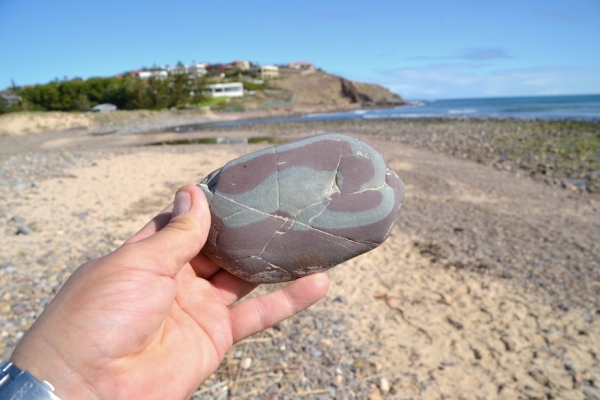 Zdjęcie z Australii - Hallett Cove slynie z niesamowicie kolorowych skal