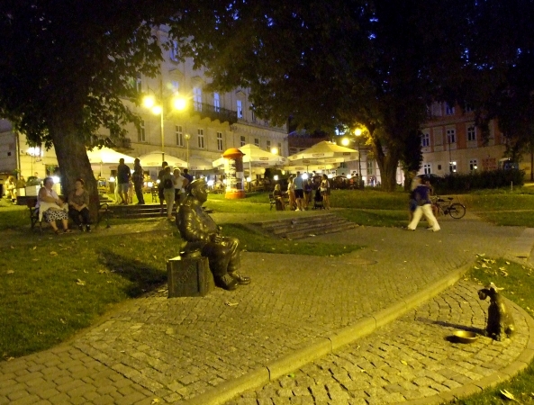 Zdjęcie z Polski - Szwejk z psem generała