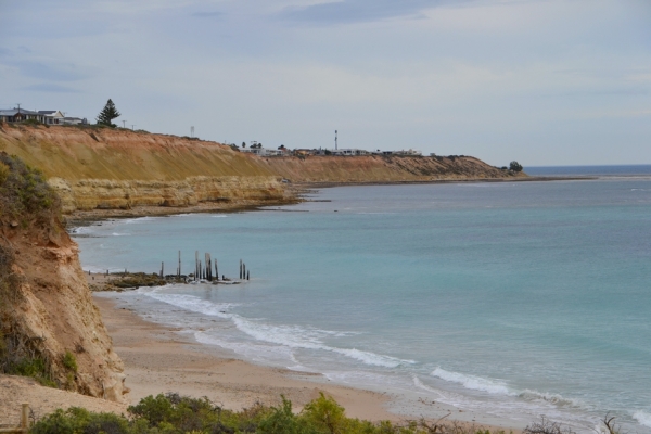 Zdjęcie z Australii - Port Willunga - z tylu widac cypel Snapper Point 