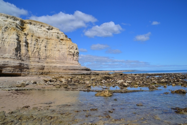 Zdjęcie z Australii - Na szczycie tego klifu znajduje sie punkt widokowy Blanche Point Lookout
