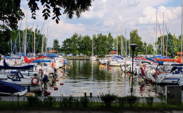 Zdjęcie z Polski - mała marina w Zegrzynku